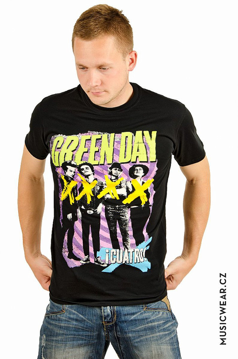 Green Day tričko, Hypno 4, pánské, velikost M