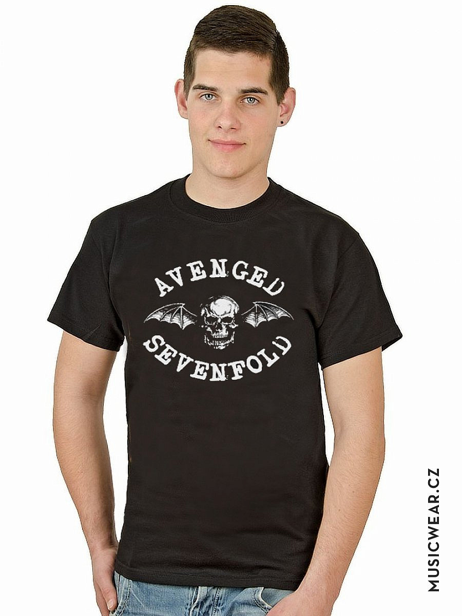 Avenged Sevenfold tričko, Classic Deathbat, pánské, velikost XL