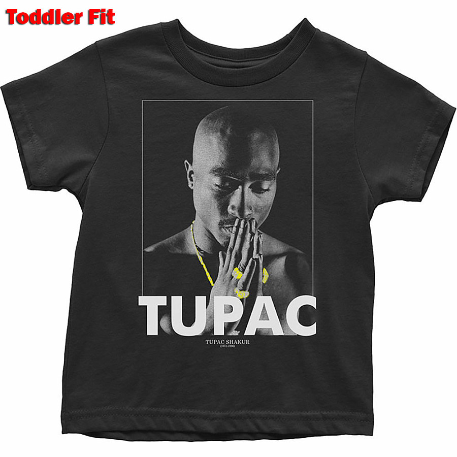 Tupac tričko, Praying Black, dětské, velikost S velikost S (12 měsíců)