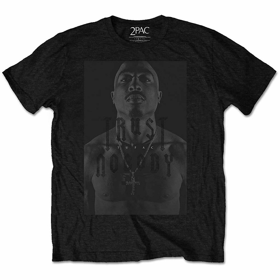 Tupac tričko, Trust No One, pánské, velikost XL