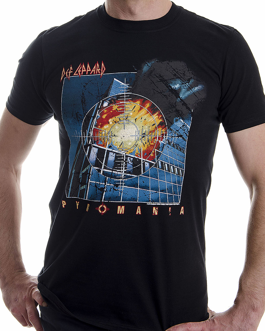 Def Leppard tričko, Pyromania, pánské, velikost XL