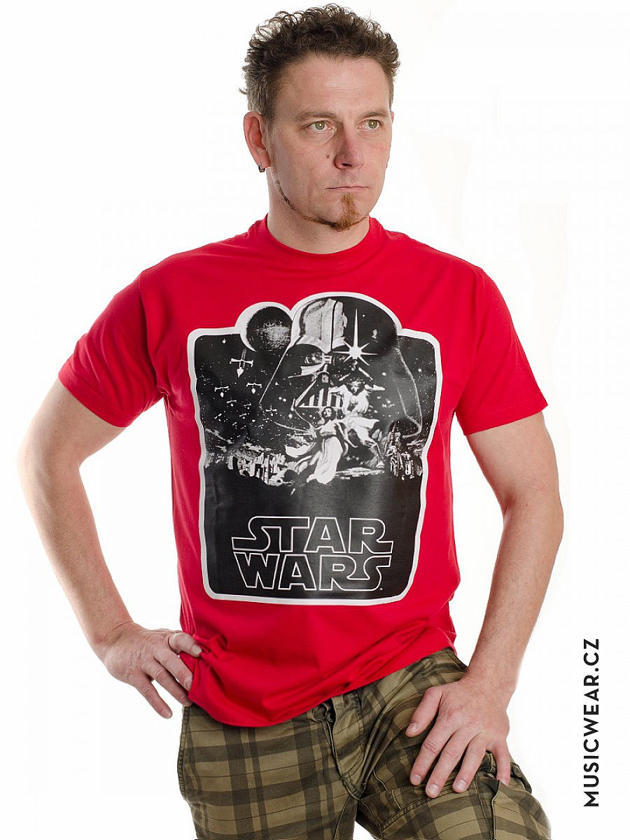 Star Wars tričko, Deathstar Poster, pánské, velikost M