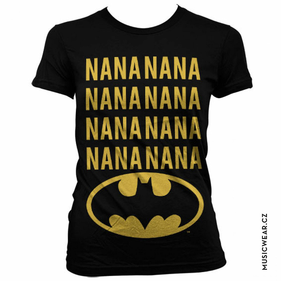 Batman tričko, NaNa Batman Girly, dámské, velikost XL