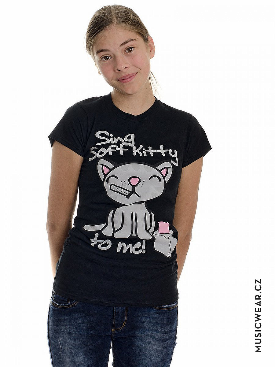 Big Bang Theory tričko, Sing Soft Kitty To Me Girly, dámské, velikost XL