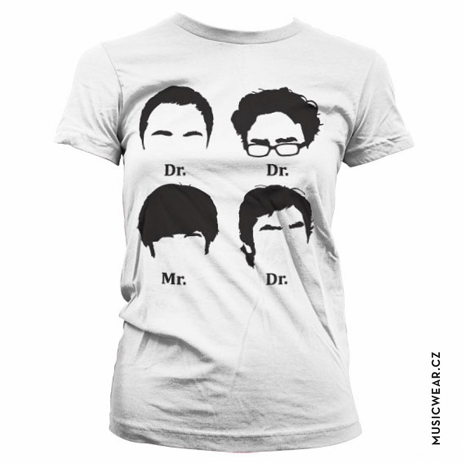 Big Bang Theory tričko, Prefix Heads Girly, dámské, velikost S