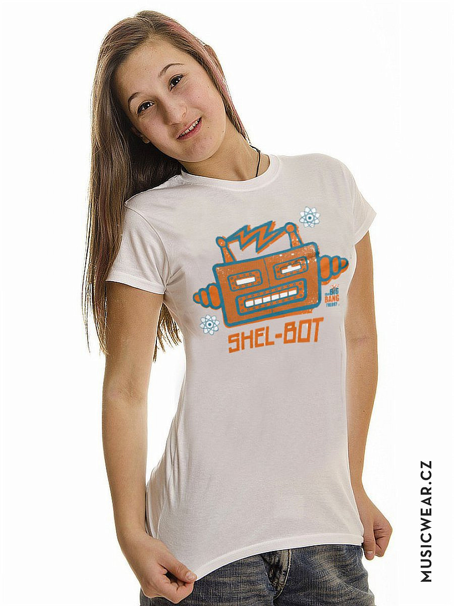 Big Bang Theory tričko, Shel Bot Girly, dámské, velikost XXL