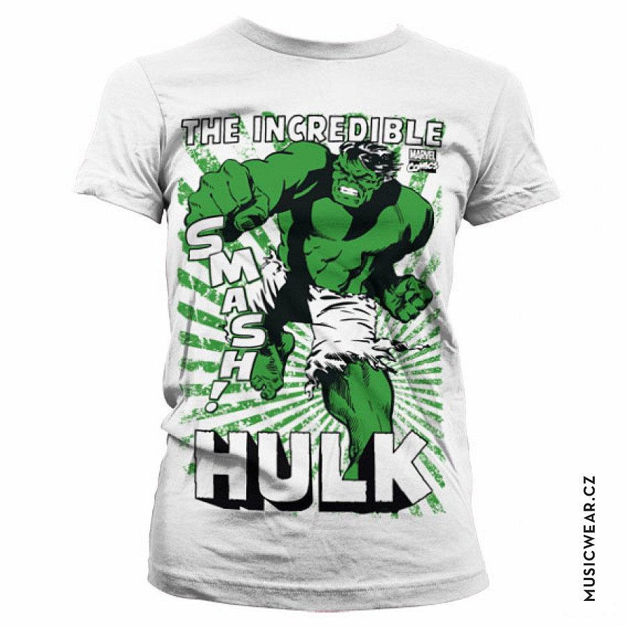 The Hulk tričko, Smash Girly, dámské, velikost M
