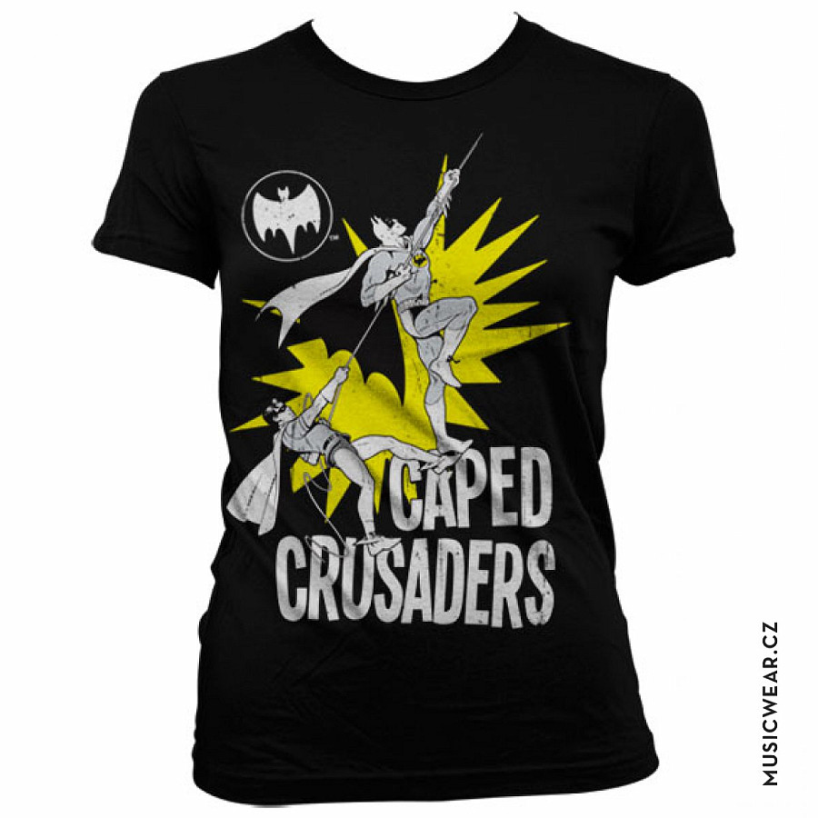 Batman tričko, Caped Crusaders Girly, dámské, velikost XL