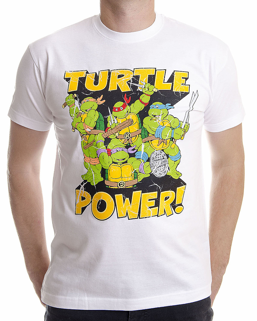 Želvy Ninja tričko, Turtle Power, pánské, velikost L