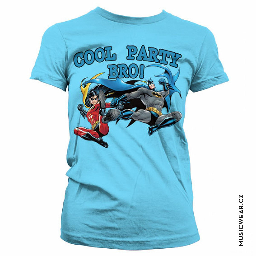 Batman tričko, Cool Party Bro! Girly, dámské, velikost XL