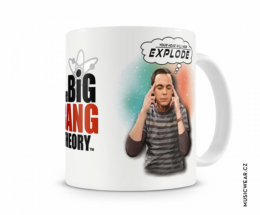 Big Bang Theory keramický hrnek 250ml, Your Head Will Now Explode