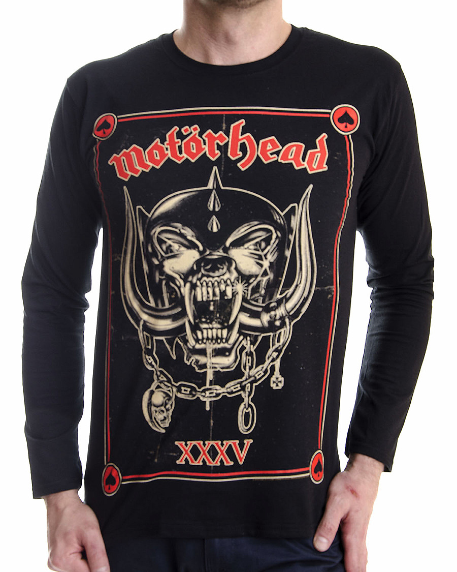 Motorhead tričko dlouhý rukáv, Propaganda Anniversary, pánské, velikost M