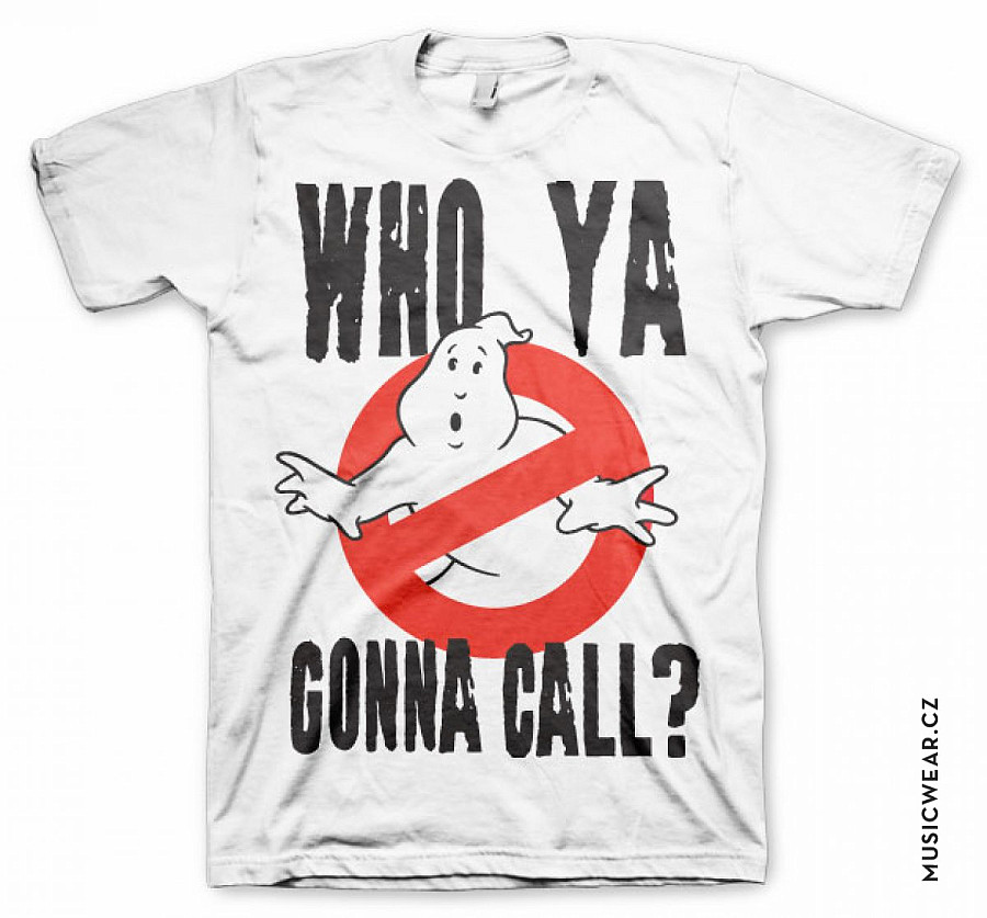 Ghostbusters tričko, Who Ya Gonna Call?, pánské, velikost S