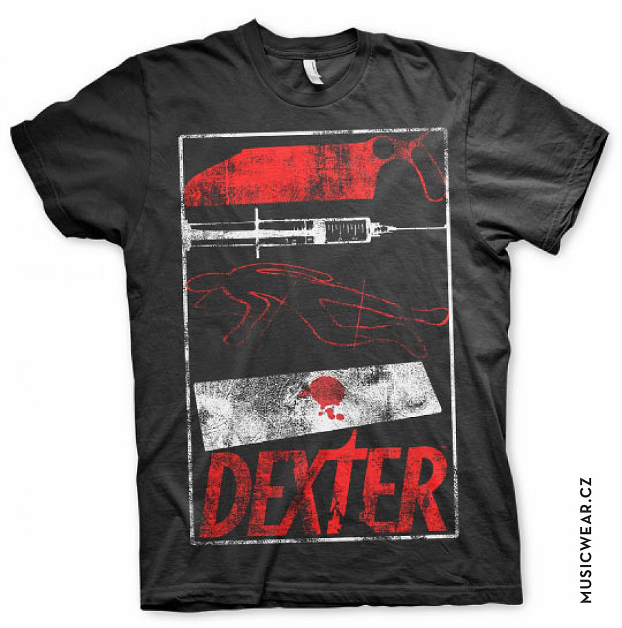 Dexter tričko, Signs, pánské, velikost S