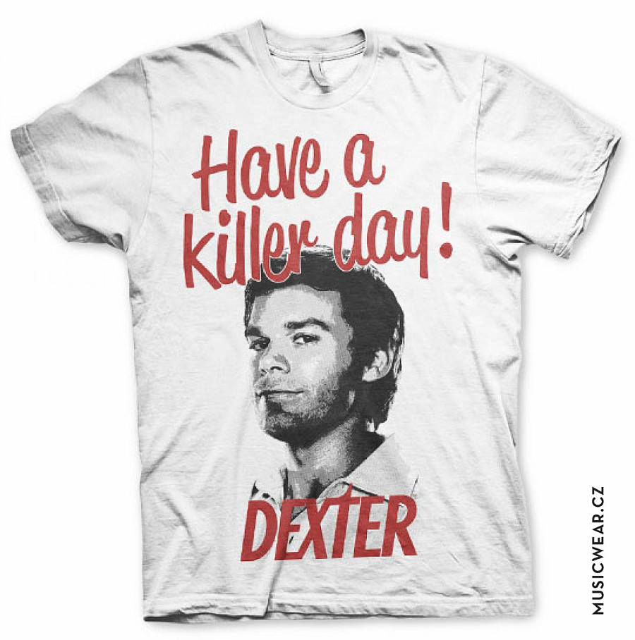 Dexter tričko, Have A Killer Day!, pánské, velikost XXL