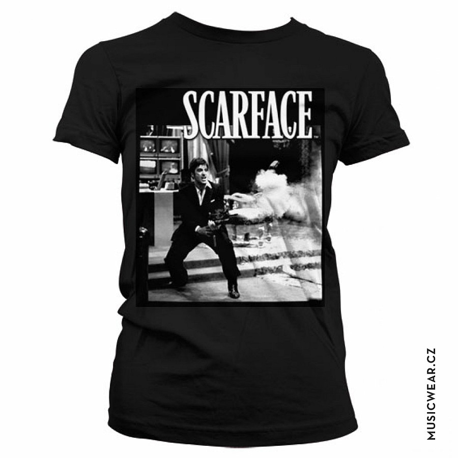Scarface tričko, Wanna Play Rough Girly, dámské, velikost S