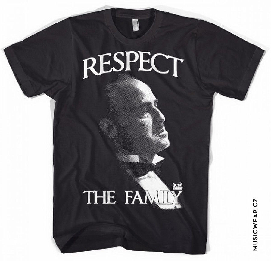 The Godfather tričko, Respect The Family, pánské, velikost XXL