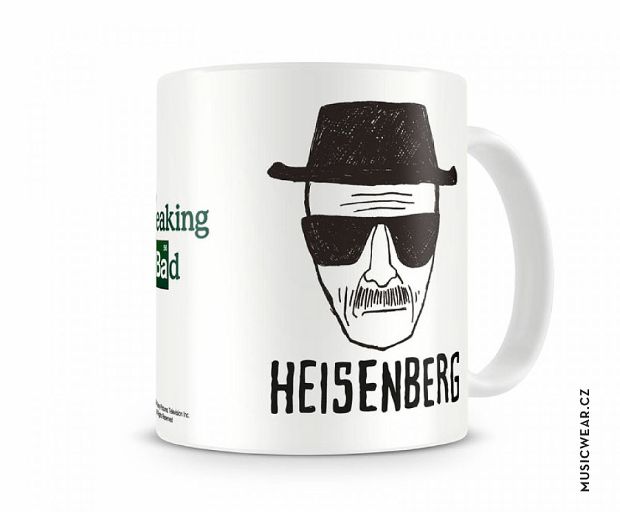 Breaking Bad keramický hrnek 250 ml, Heisenberg Sketch