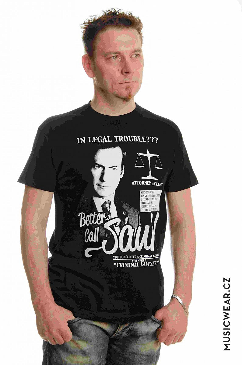 Breaking Bad tričko, Better Call Saul, pánské, velikost M