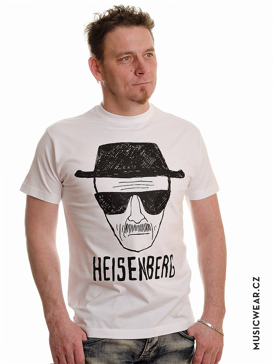 Breaking Bad tričko, Heisenberg Sketch White, pánské, velikost M