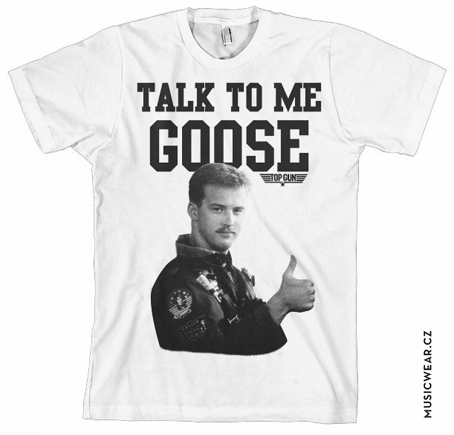 Top Gun tričko, Talk To Me Goose, pánské, velikost S
