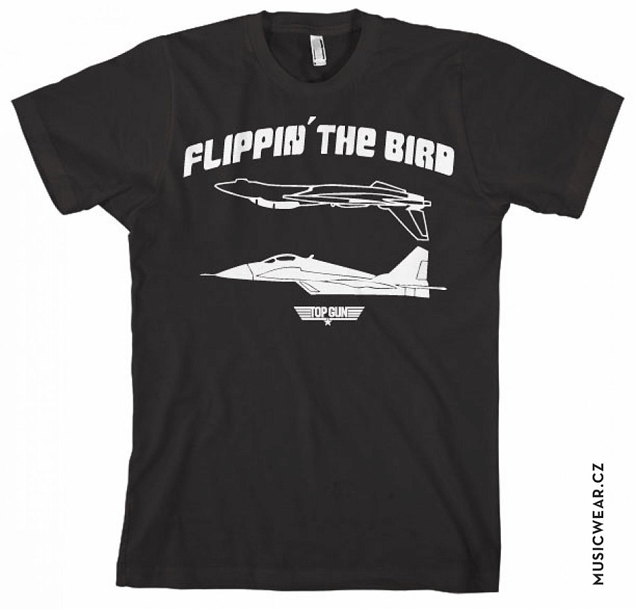 Top Gun tričko, Flippin´ The Bird, pánské, velikost XL