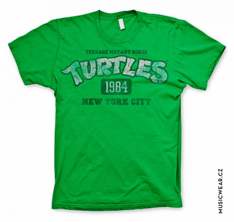 Želvy Ninja tričko, New York 1984, pánské, velikost XXL