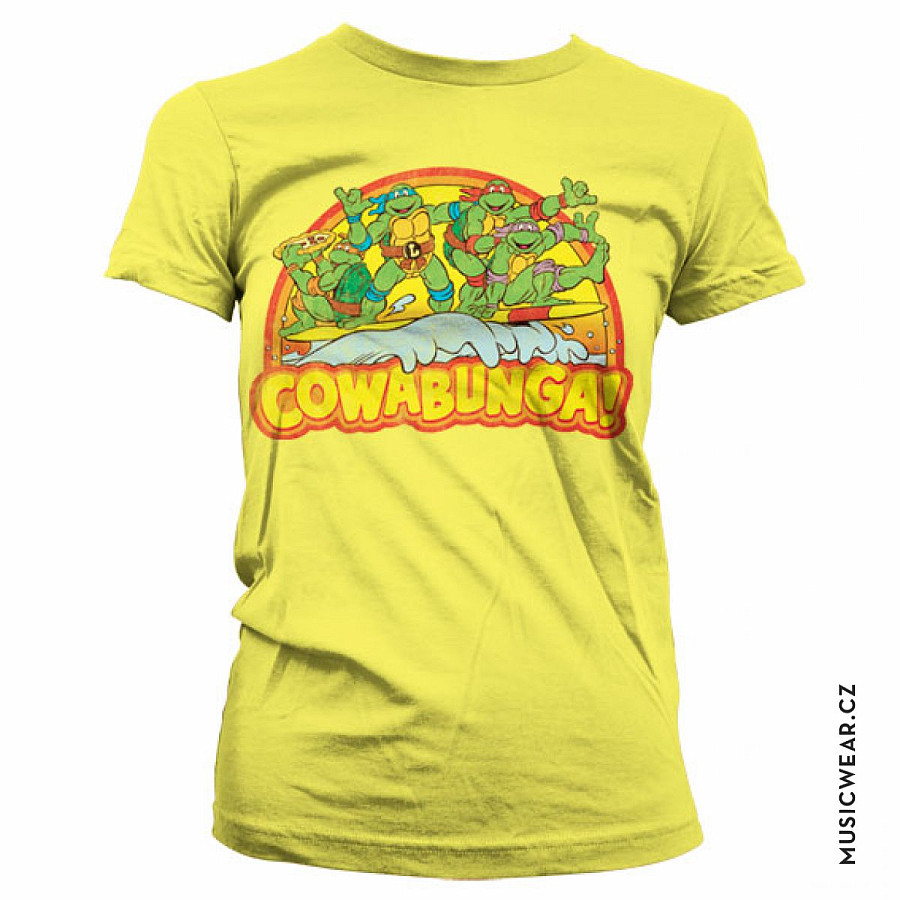 Želvy Ninja tričko, Cowabunga Girly, dámské, velikost L