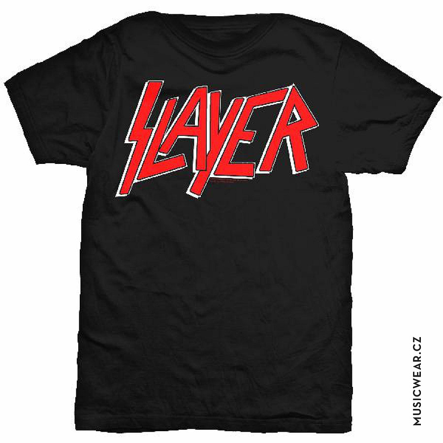 Slayer tričko, Classic Logo, pánské, velikost XXL