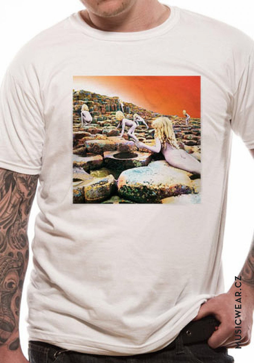 Led Zeppelin tričko, White Hoth Album Cover, pánské, velikost S