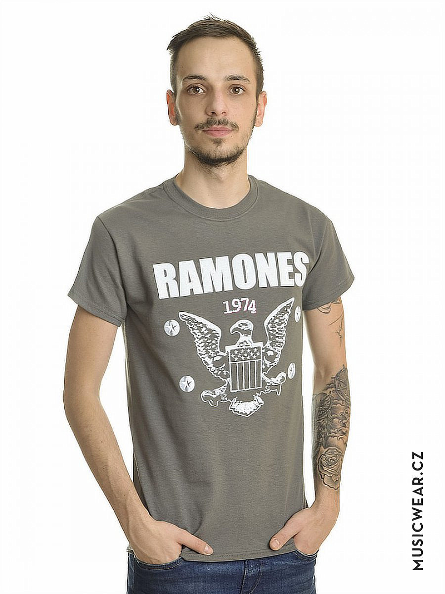 Ramones tričko, &quot;1974 Eagle&quot;, pánské, velikost M