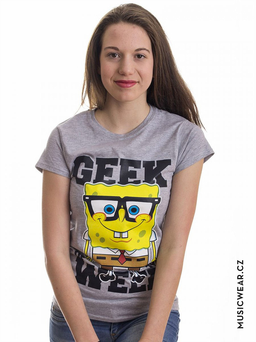SpongeBob Squarepants tričko, Geek Of The Week Girly, dámské, velikost S