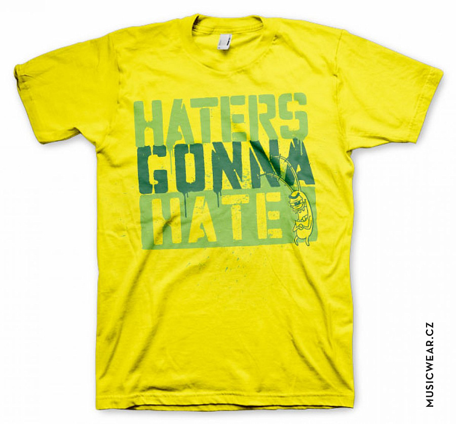 SpongeBob Squarepants tričko, Haters Gonna Hate, pánské, velikost S