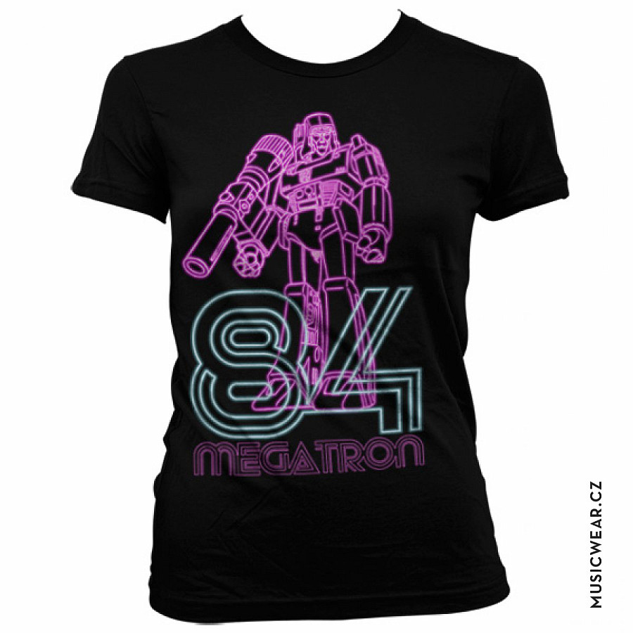 Transformers tričko, Megatron Neon 84 Girly , dámské, velikost M