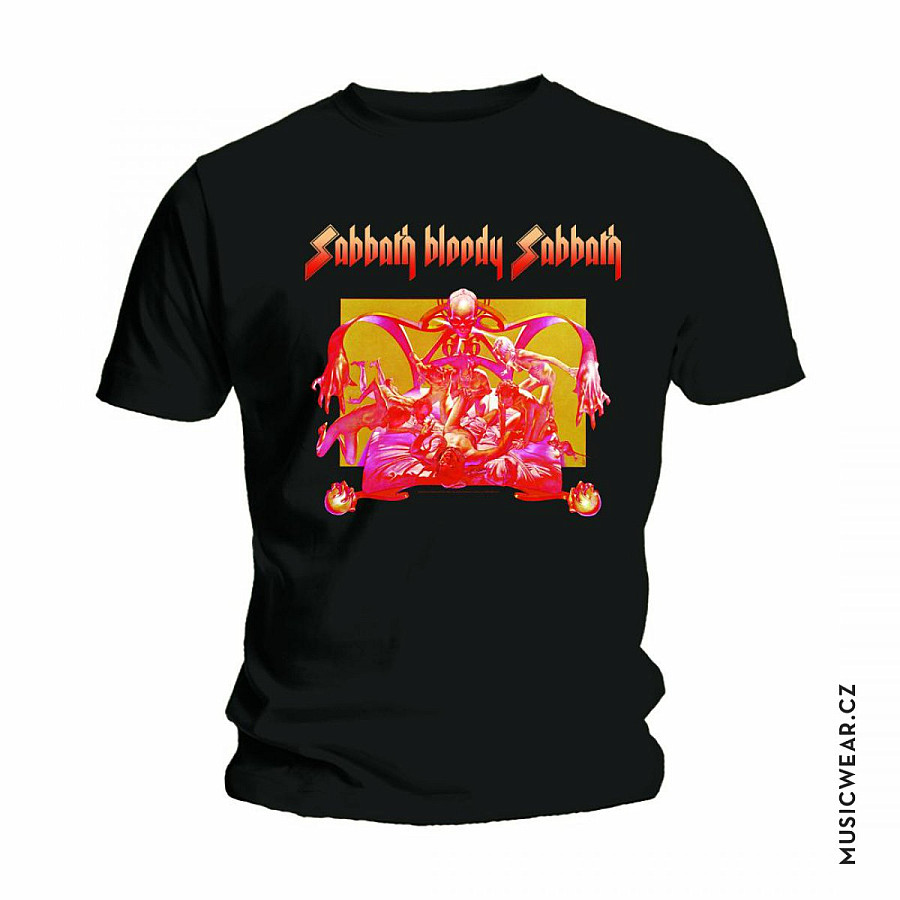 Black Sabbath tričko, Bloody Sabbath, pánské, velikost S