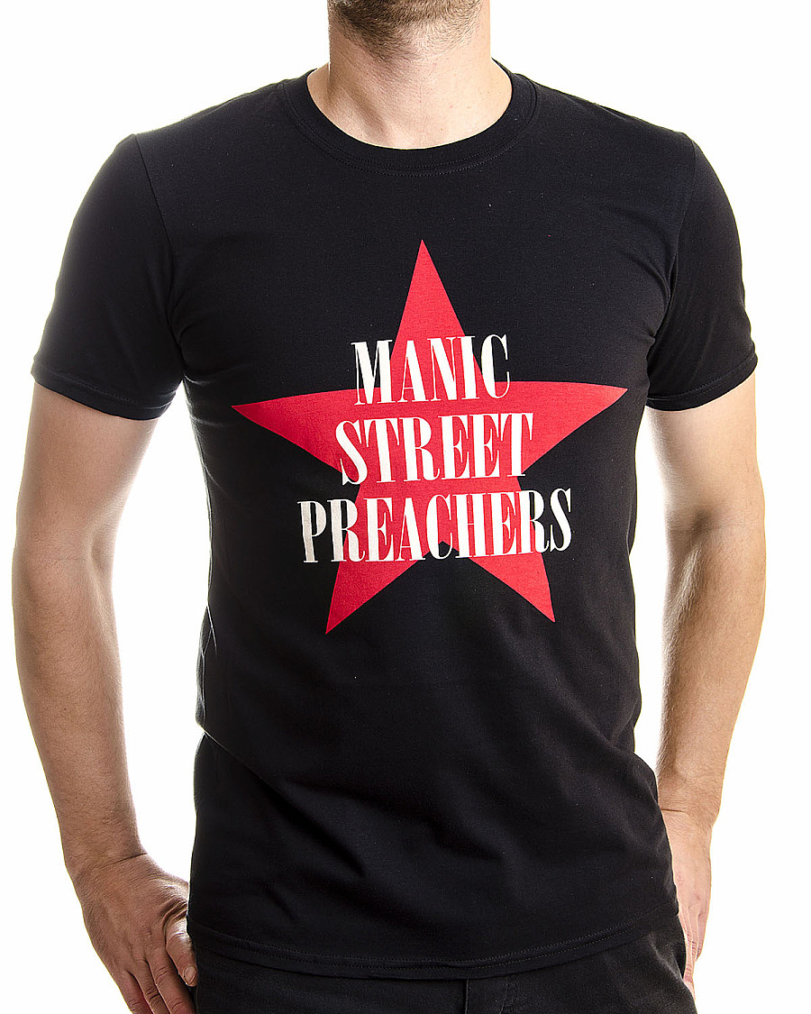 Manic Street Preachers tričko, Red Star, pánské, velikost S