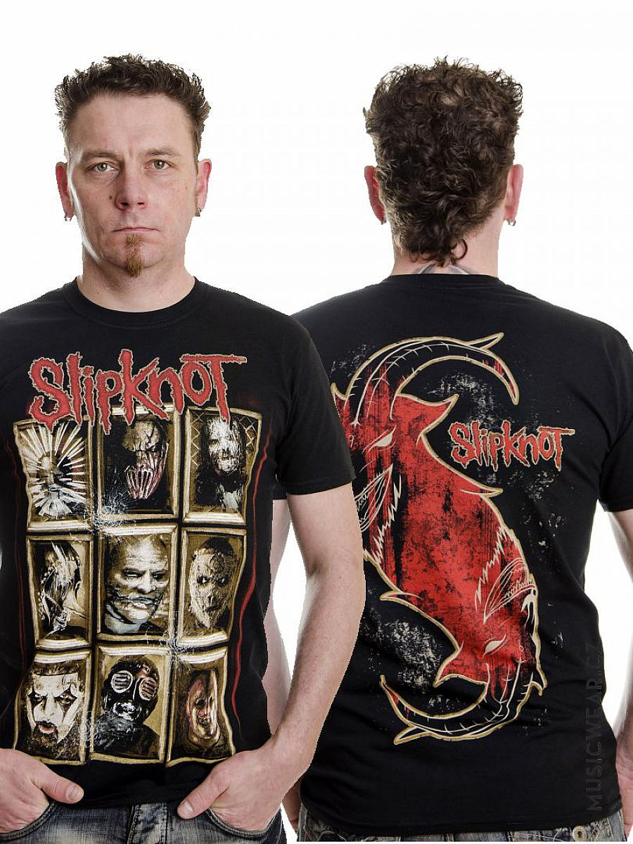 Slipknot tričko, New Masks, pánské, velikost XXL