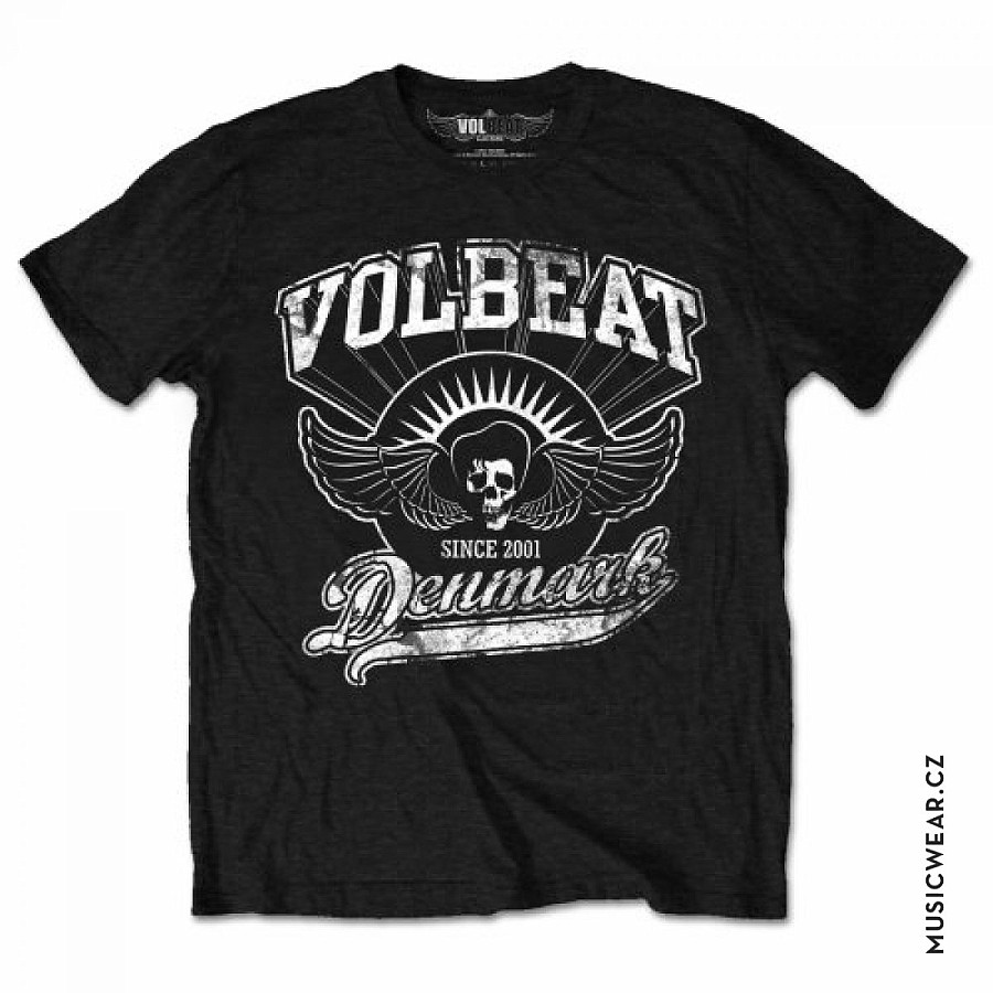 Volbeat tričko, Rise from Denmark, pánské, velikost S