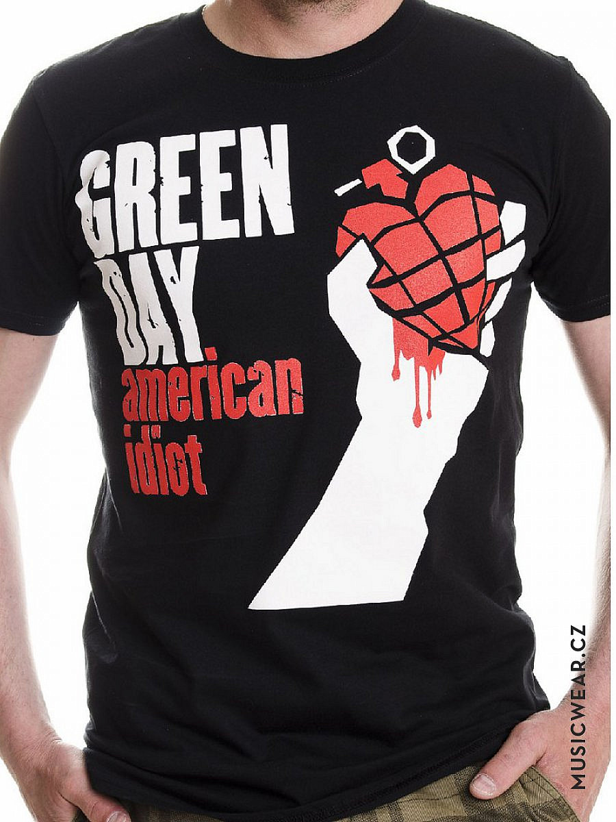 Green Day tričko, American Idiot, pánské, velikost L