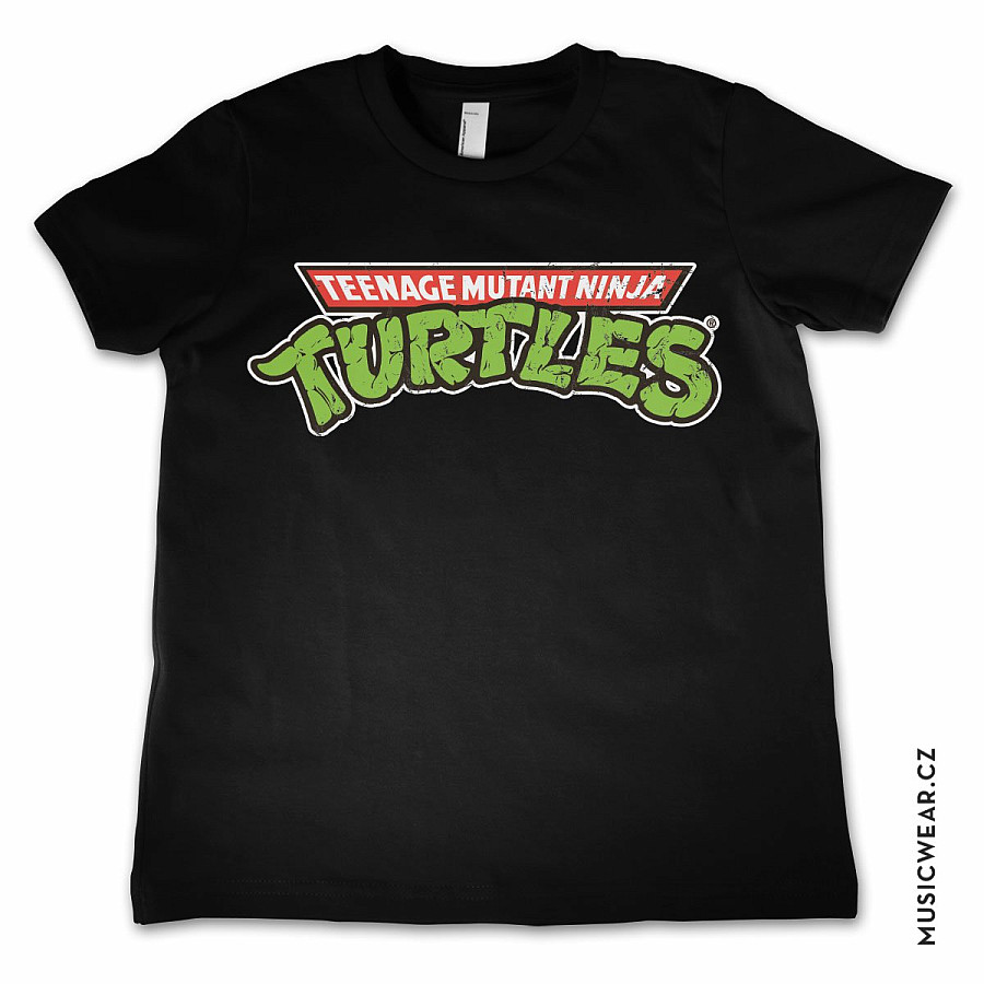 Želvy Ninja tričko, Classic Logo Kids, dětské, velikost M velikost M (8 let)