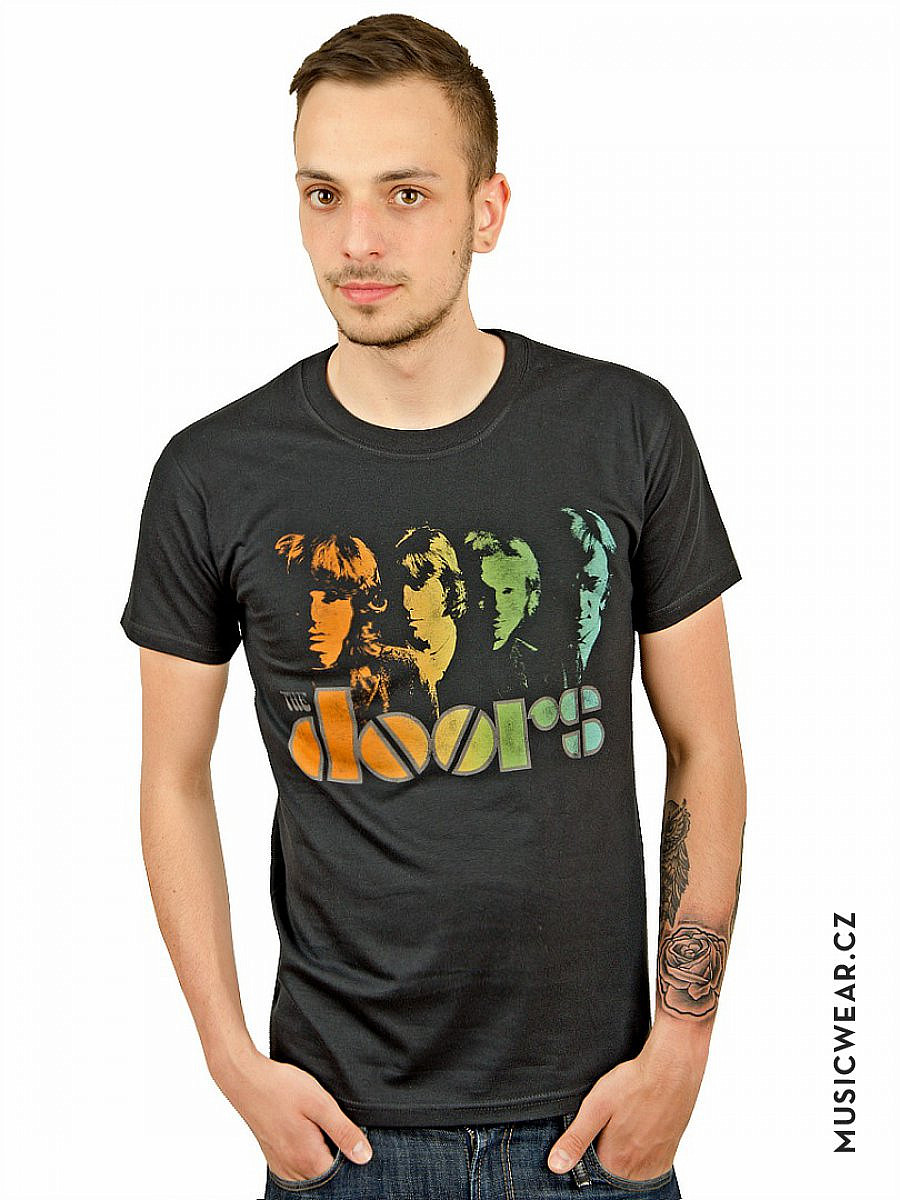 The Doors tričko, Spectrum, pánské, velikost M