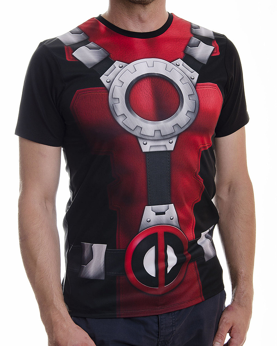 Deadpool tričko, Costume, pánské, velikost XXL