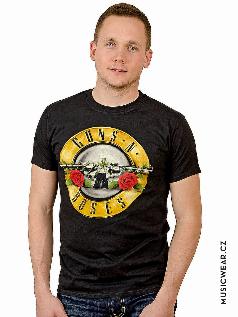Guns N Roses tričko, Classic Logo, pánské, velikost XL