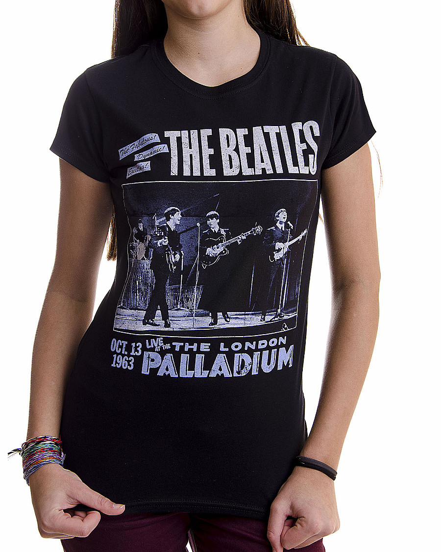 The Beatles tričko, Palladium 1963, dámské, velikost S