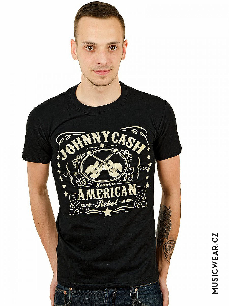 Johnny Cash tričko, American Rebel, pánské, velikost XXL