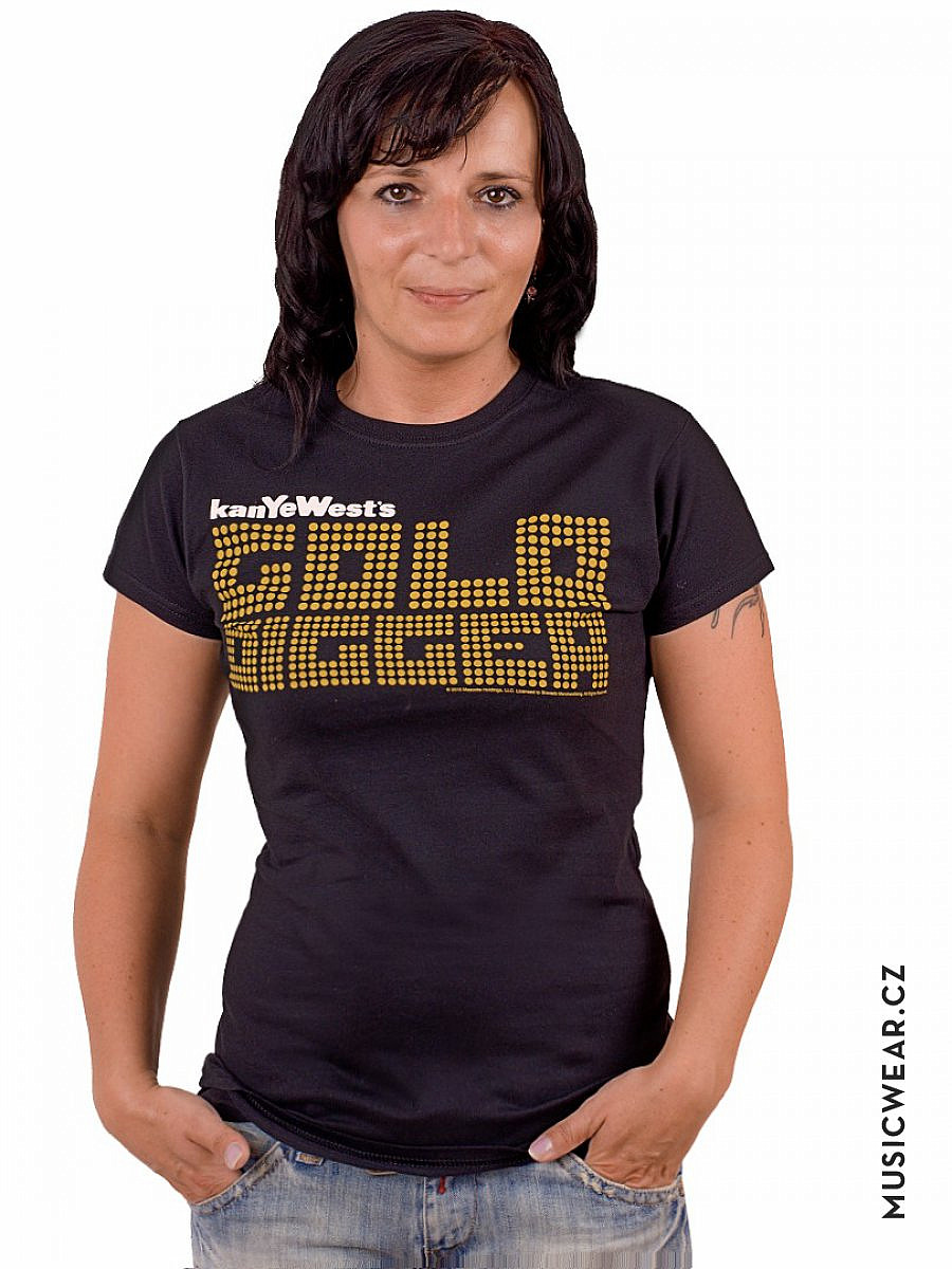 Kanye West tričko, Gold Digger, dámské, velikost M