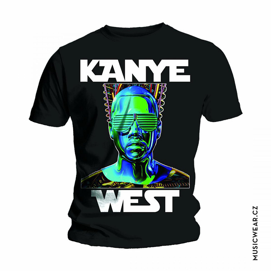 Kanye West tričko, Robot, pánské, velikost S