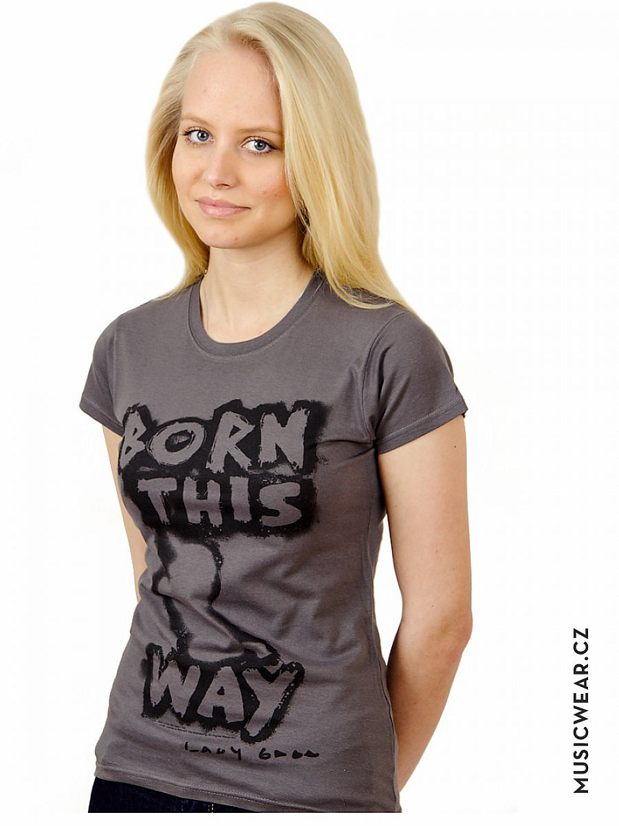 Lady Gaga tričko, Born This Way, dámské, velikost S