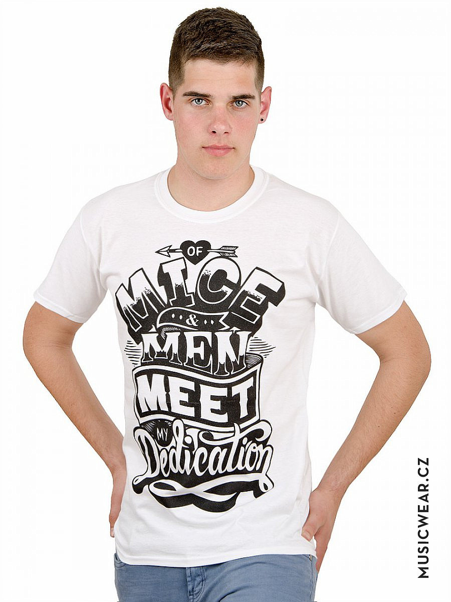 Of Mice &amp; Men tričko, Dedication, pánské, velikost XL