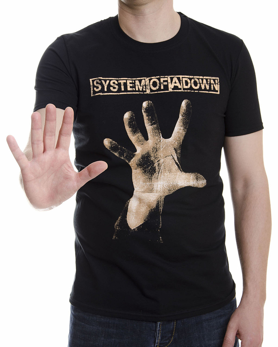 System Of A Down tričko, Hand, pánské, velikost M